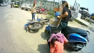 papa kai pari ka accident ho gaya/funny video (@Q.Atv0 )