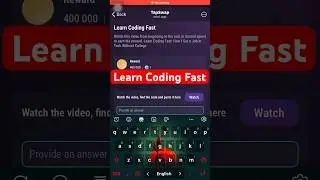 Learn Coding Fast | Tapswap code || tapswap code Learn Coding Fast #tapswapcode #crypto