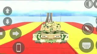 Indian bike game militri tank mega ramp