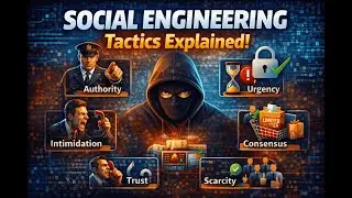 Social Engineering Tactics Explained | Authority, Urgency, Trust & Psychological Attacks