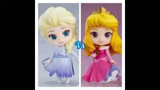 Frozen Elsa Vs Sleeping Beauty Aurora