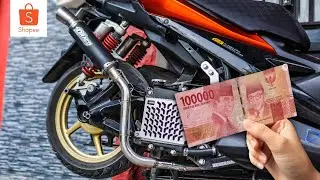 GANTI KNALPOT SAMLONG COBRA 100 RIBUAN DI AEROX