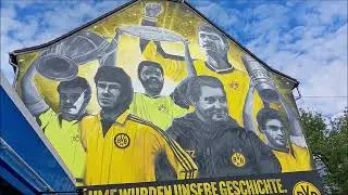 Michael Zorc | BVB-Graffiti (Lindemannstra&szlig;e, Dortmund)