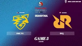 ONIC PH VS RRQ | GAME 5 | ESL SNAPDRAGON PRO SERIES MOBILE MASTER | GRANDFINAL