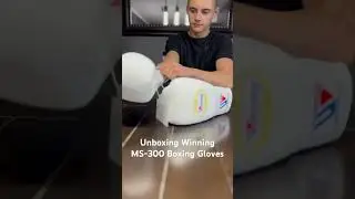 Unboxing Winning MS-300 Boxing Gloves #winning #boxinggloves #boxing #unboxing #alextheprodigy