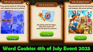 Word Cookies 4th of July Event 2025 Answers