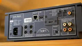 Naim Uniti Atom - bardzo fajny, zdecydowanie ładny, mały wzmacniacz