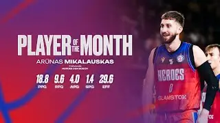 Arunas Mikalauskas | BNXT Player of the Month DECEMBER #bnxtleague #basketball @HeroesDenBosch