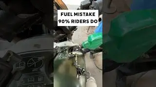 Stop Filling Fuel Like This! It Damages Your Bike #FuelTips  #MotorcycleCare #manatelugubiker