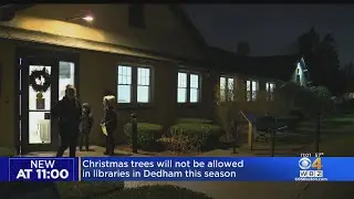 Christmas trees not allowed in Dedham libraries this season