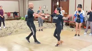 Edwin Tolentino & Ahtoy Juliana Latin Hustle Class, Tri-State Dance Fest, CT - July 3, 2022 (part 2)
