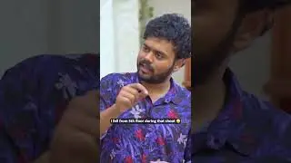 I fell from 5th floor during that shoot🙃||#ytshorts #shorts #nagashaurya #stunts#kaasko #tamadamedia