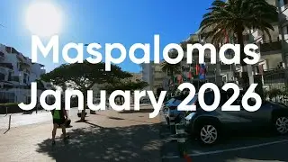 Morning walk, Maspalomas January 2026 