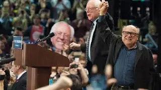 Danny DeVito stumps for Bernie Sanders: &lsquo;I&rsquo;m feeling the Bern!&rsquo;