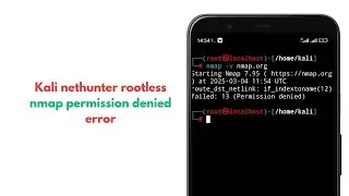 Fix Nmap 