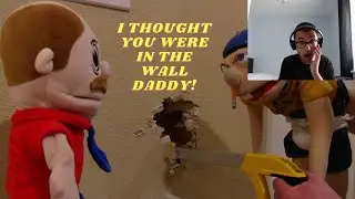 JEFFY SAWS MARVIN'S WALL! | SML Movie: Jeffy's Mind Control Helmet! REACTION!