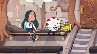 Adventure time distant lands wizard city episode 4 peppermint butler uses dark magic