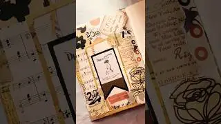 🍂Страница в винтажном стиле для дневника, сделанная своими руками 🍁 Moonytwinkle