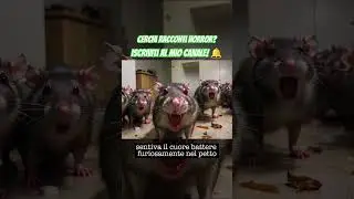 Scrivo RACCONTI HORROR e li animo con IA #raccontihorror #paranormale #mistero