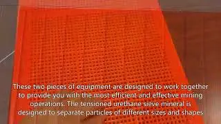 China shaker polyurethane wire plate,direct trade PU coated wire Deck