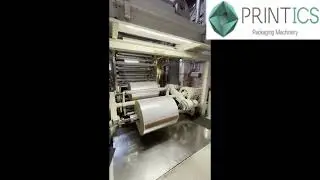 VIDEO U42601022 CERUTTI 28R 8 COLOR ROTOGRAVURE PRINTING PRESS
