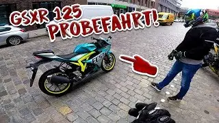 Supersportler mit 16! | GSXR 125 Probefahrt!