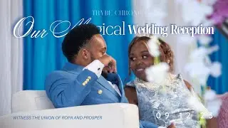 Epic Zimbabwe Wedding Reception | Ropa and Prosper | 09.12.2023 #zimbabweanyoutuber
