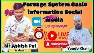 FORSAGE System Basic Information By Mr.Ashish Pal Sir & Mr.Yaqub Khan (Rajasthan)