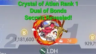 Crystal of Atlan Rank 1 Dual of Bonds Secrets Revealed
