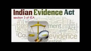 Audiobook Section 3 Evidence Act