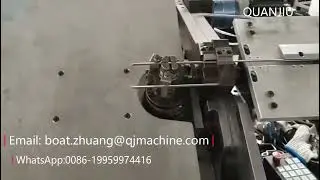 Manufacturing 3D CNC &Oslash;3-8mm Wire U Bending Machine for Auto Parts
