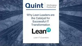 Lean IT Essentials  - Why Lean Leadership is the Catalyst for Successful IT Transformation