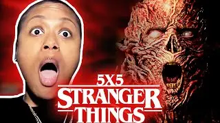 STRANGER THINGS season 5 episode 5 reaction SHOCK JOCK