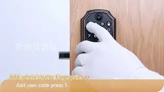 DBL92 TUYA WiFi doorbell Deadbolt Lock with camera User Manual