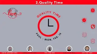 2. Quality Time - Love in Any Language