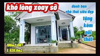 6️⃣8️⃣ nh&agrave; th&aacute;i si&ecirc;u đẹp tặng nội thất đường nhựa 2 lane !gần tiện &iacute;ch!