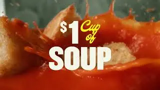 Чашка супа за 1 доллар с основным блюдом | Panera Bread