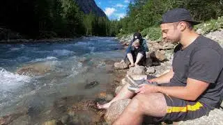 Climbing mount Roisetta - Aoste valley