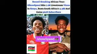 IshowSpeed African tour, show love ❤️ #raila #betty #beryl #sky #kenya #nairobi #mombasa #kisumu