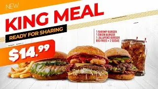 Fast Food Menu Video Promo - After Effects Template