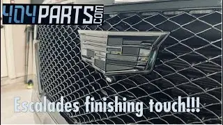 Escalade Blacked out emblems by 404 parts...