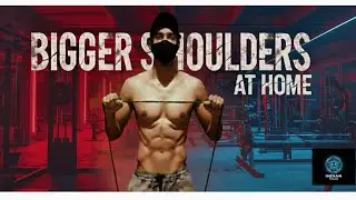 3D Shoulder Workout: Dumbbell & Resistance Band Combo 💥 Full Warmup & Mobility Guide 🦾