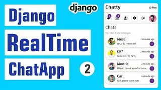 Build a RealTime ChatApp with Django pt2 - Updating Users Profile.