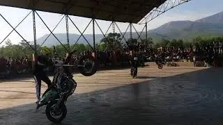 Bike stunt in surkhet