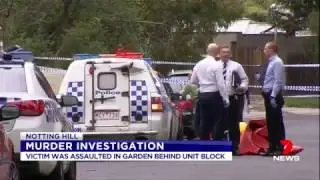 Police Investigate Man's Murder - Notting Hill, Melbourne (2017)