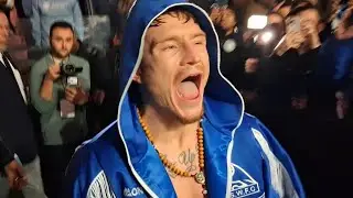 Dalton Smith RING WALK vs Subriel Matias — Ricky Hatton Tribute