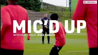 Mic'd Up | Джесси Марш | Тренировка Go BTS из #CANMNT в Торонто