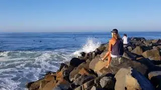 Carlsbad Tamarack Jetty October 7, 2017  6' Surf