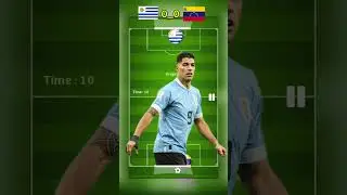 Uruguay🇺🇾 vs venezuela🇻🇪 #football #viralvideo #football #youtubeshorts #