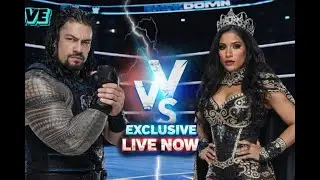 WWE LIVE MATCH : ROMAN REIGNS VS QUEEN SMACK DOWN 15 #wwe #shortslive #wweraw  #wwerawhighlights #yt